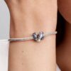 Stranger Things Im Dunkeln Leuchtender Herz-Charm – Sterlingsilber Stranger Things Im Dunkeln Leuchtender Herz-Charm – Sterlingsilber