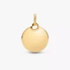 Surf-Dangle Charm mit rundem Anhänger, 14-karätig vergoldet Surf-Dangle Charm mit rundem Anhänger, 14-karätig vergoldet