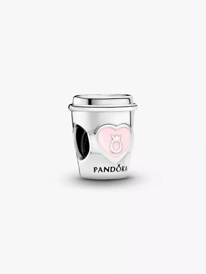 Take a Break-Kaffeetassen-Charm aus Sterlingsilber Take a Break-Kaffeetassen-Charm aus Sterlingsilber