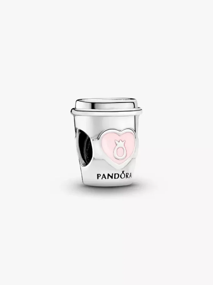 Take a Break-Kaffeetassen-Charm aus Sterlingsilber Take a Break-Kaffeetassen-Charm aus Sterlingsilber