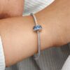 Teal-Pavé-Clip Charm – Sterlingsilber Teal-Pavé-Clip Charm – Sterlingsilber