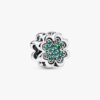 Teilbarer vierblättriger Kleeblatt-Charm – Sterlingsilber Teilbarer vierblättriger Kleeblatt-Charm – Sterlingsilber