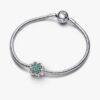Teilbarer vierblättriger Kleeblatt-Charm – Sterlingsilber Teilbarer vierblättriger Kleeblatt-Charm – Sterlingsilber