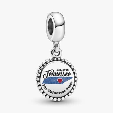Tennessee-Karte-Dangle Charm Tennessee-Karte-Dangle Charm