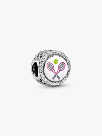 Tennis-Charm aus Sterlingsilber Tennis-Charm aus Sterlingsilber