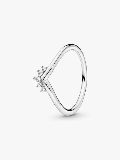 Tiara Wishbone Ring – Sterlingsilber Tiara Wishbone Ring – Sterlingsilber
