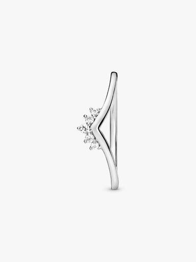 Tiara Wishbone Ring – Sterlingsilber Tiara Wishbone Ring – Sterlingsilber