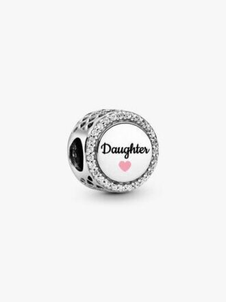 Tochter-Charm – Sterlingsilber Tochter-Charm – Sterlingsilber