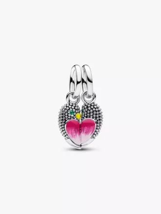Trennbarer Dangle Charm „Love Birds“ aus Sterlingsilber Trennbarer Dangle Charm „Love Birds“ aus Sterlingsilber