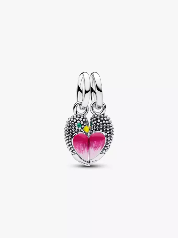 Trennbarer Dangle Charm „Love Birds“ aus Sterlingsilber Trennbarer Dangle Charm „Love Birds“ aus Sterlingsilber