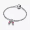 Trennbarer Dangle Charm „Love Birds“ aus Sterlingsilber Trennbarer Dangle Charm „Love Birds“ aus Sterlingsilber
