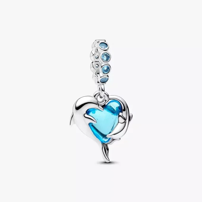 Trio aus Charms mit tiefblauen Meerestieren, 3er-Set Trio aus Charms mit tiefblauen Meerestieren, 3er-Set