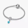 Türkisfarbener Dangle Charm aus Sterlingsilber Türkisfarbener Dangle Charm aus Sterlingsilber
