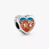 Utah-Herz-Charm aus Sterlingsilber Utah-Herz-Charm aus Sterlingsilber