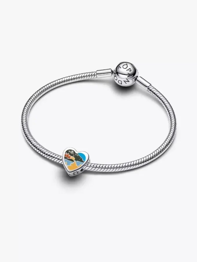 Vermont-Herz-Charm aus Sterlingsilber Vermont-Herz-Charm aus Sterlingsilber