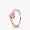 Stacking-Ring-Set „Lots of Love and Sparkle“, 3er-Set