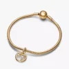 Waage-Sternzeichen-Dangle Charm-Armband-Set, 2er-Set