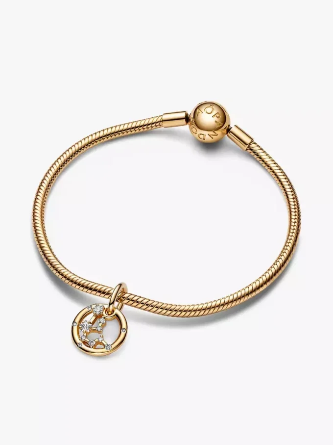 Wassermann-Dangle-Charm-Armband-Set, 2er-Set Wassermann-Dangle-Charm-Armband-Set, 2er-Set