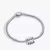 Wassermann-Sternzeichen-Charm-Armband-Set, 2er-Set