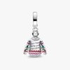Weihnachtspullover-Dangle Charm – Sterlingsilber Weihnachtspullover-Dangle Charm – Sterlingsilber