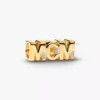 Wendbarer Mom-Charm, 14-karätig vergoldet Wendbarer Mom-Charm, 14-karätig vergoldet