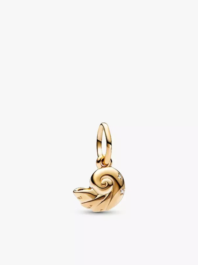 Yoonchae Muschel-Charm-Halskettenset, 2er-Set