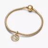 Zwillinge-Sternzeichen-Dangle Charm, 14 Karat vergoldet Zwillinge-Sternzeichen-Dangle Charm, 14 Karat vergoldet