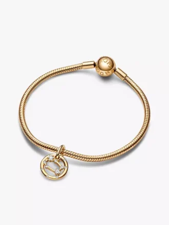 Zwillings-Dangle Charm-Armband-Set, 2er-Set Zwillings-Dangle Charm-Armband-Set, 2er-Set